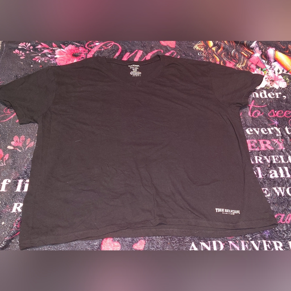 True Religion Classic Black Tee